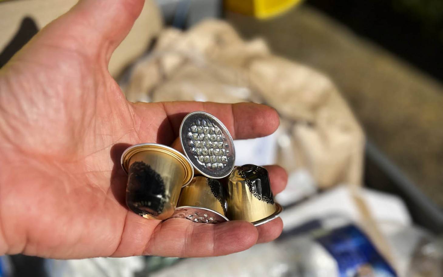 Capsules recyclées, économies garanties