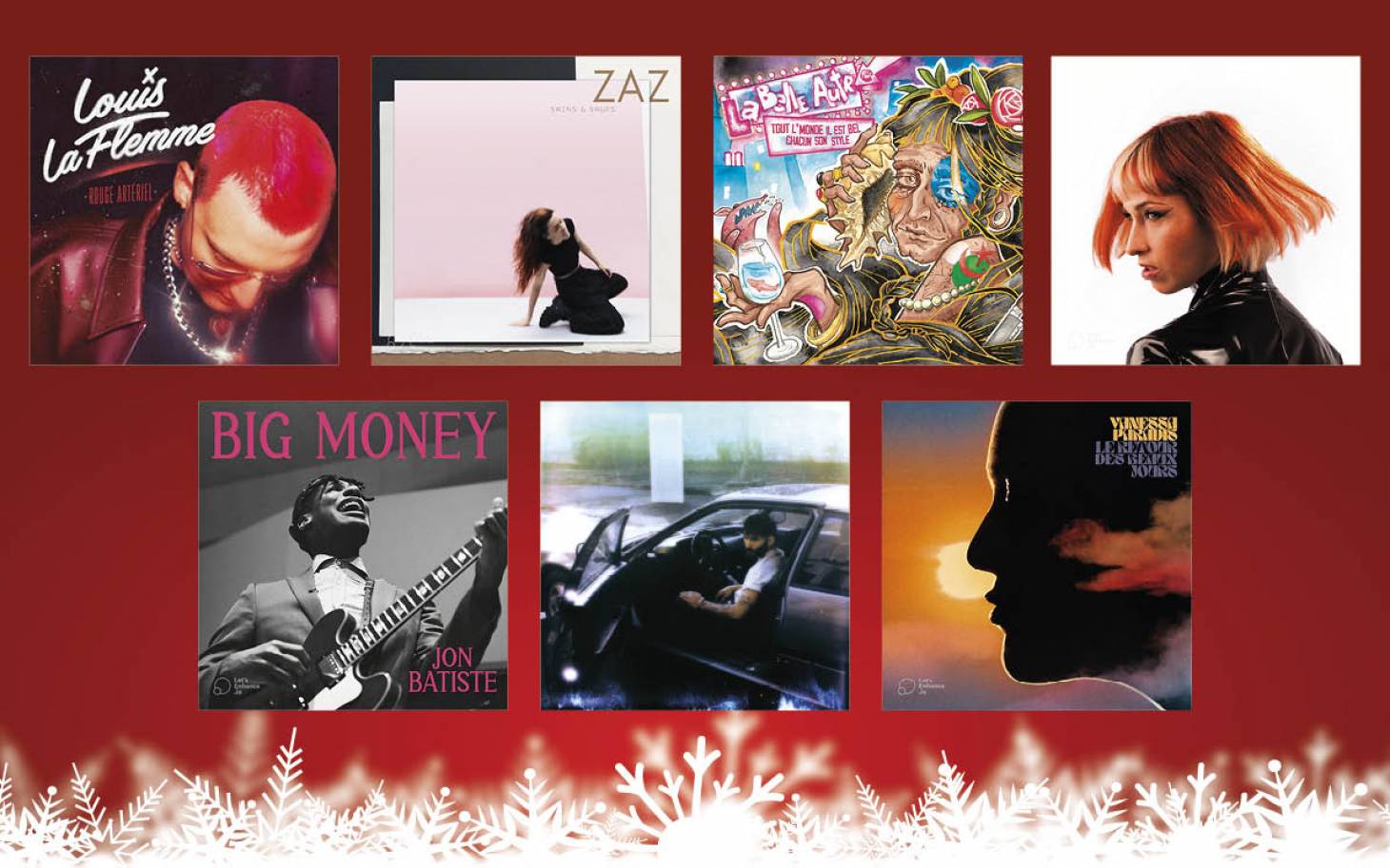 7 CD pour Noël 2025