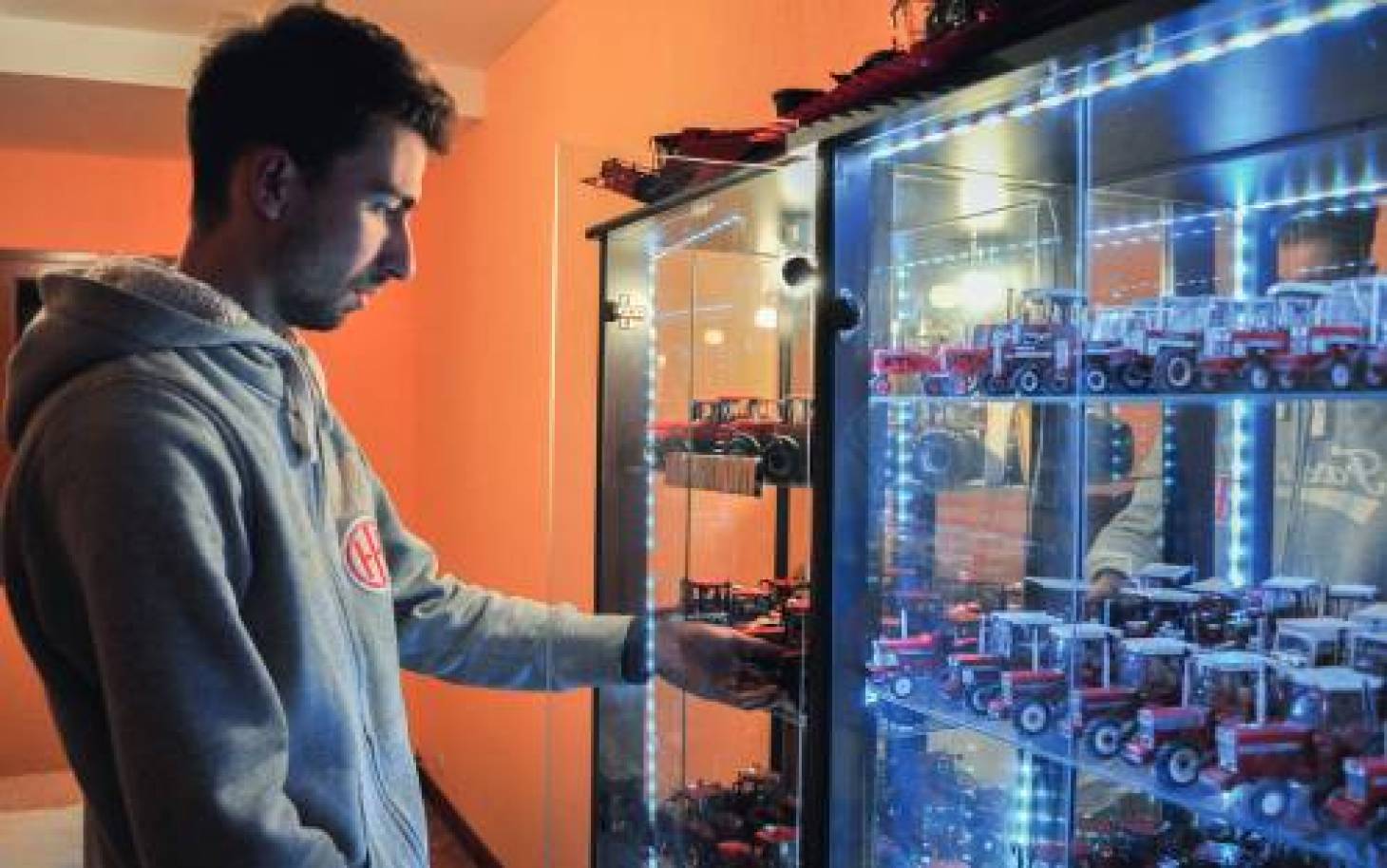 Petit tracteur, grande ferveur pour Camille Pierre