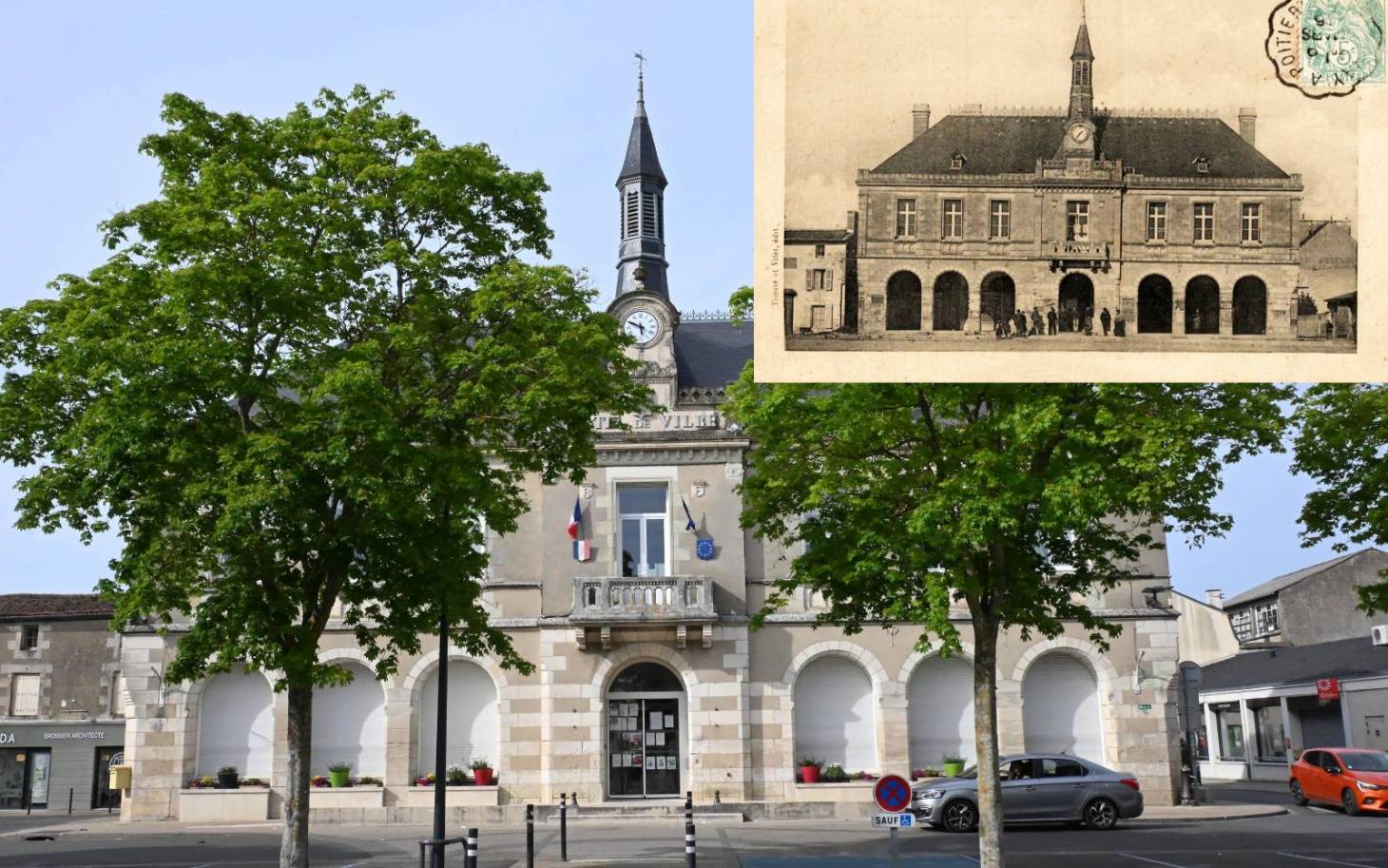 Avant-après : il fallait reconnaître Neuville-de-Poitou
