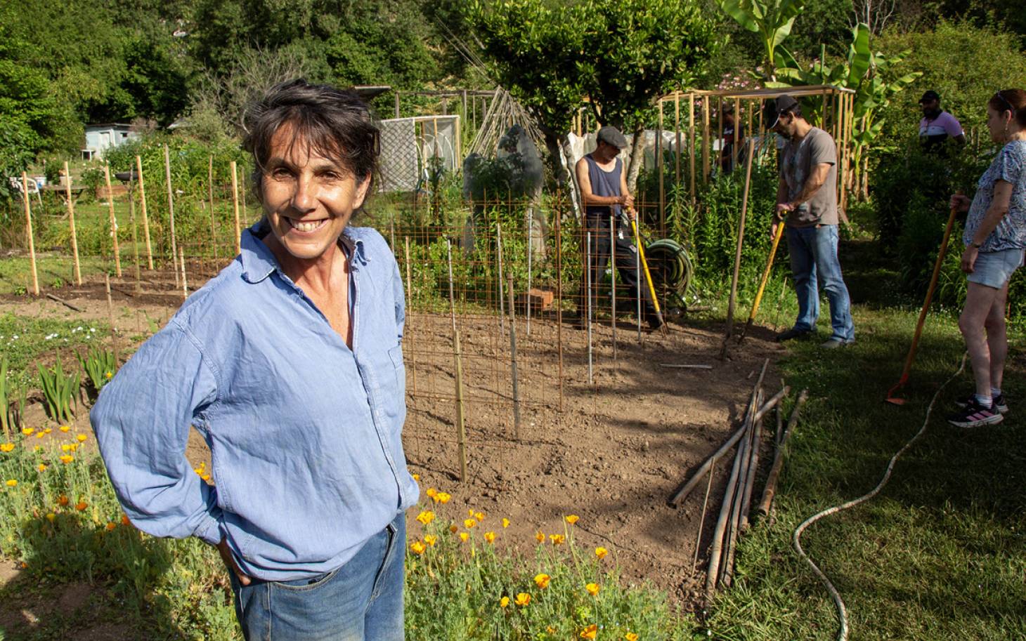 Un jardin qui nourrit  les corps et les âmes
