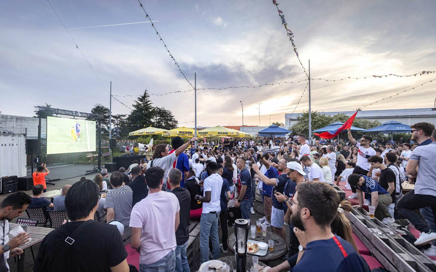 Le Republic Corner  en mode Coupe du monde