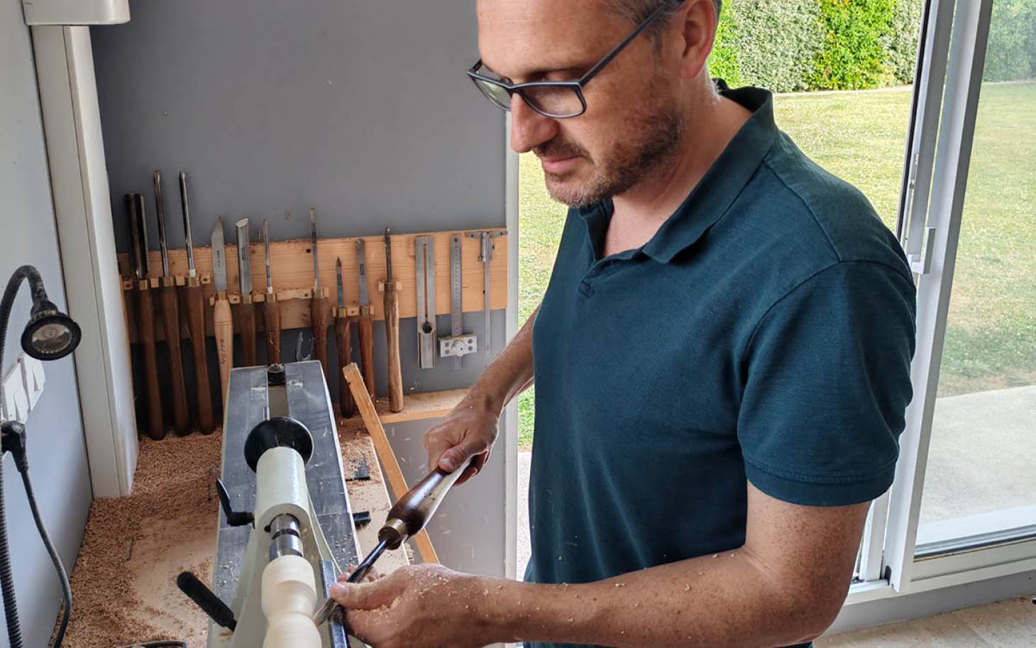 Frédéric Conand révèle  les dessins du bois