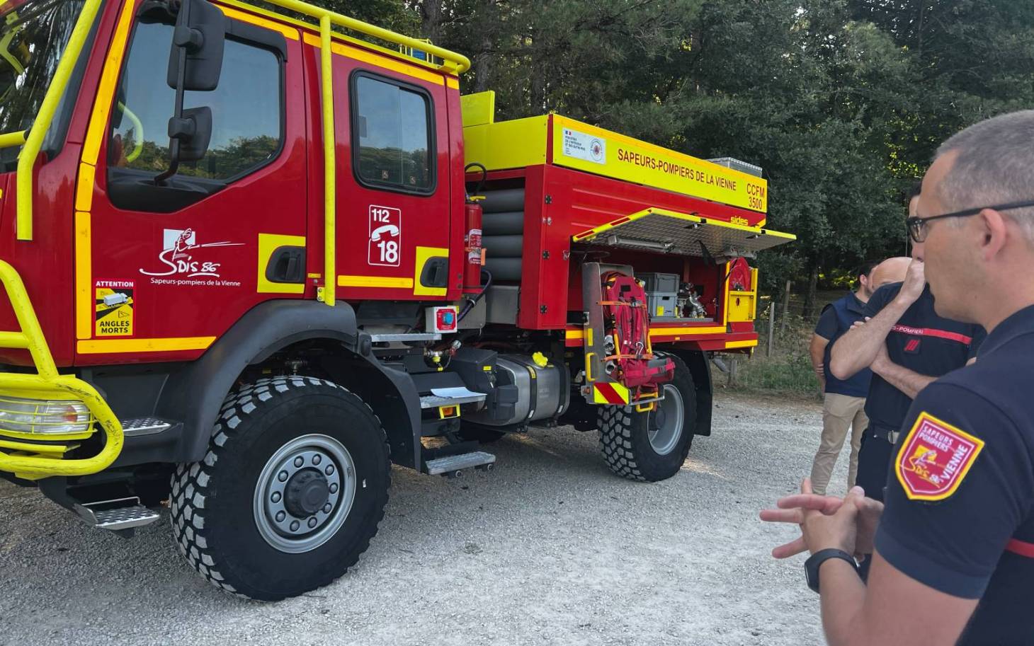 Des feux tous azimuts hier dans la Vienne