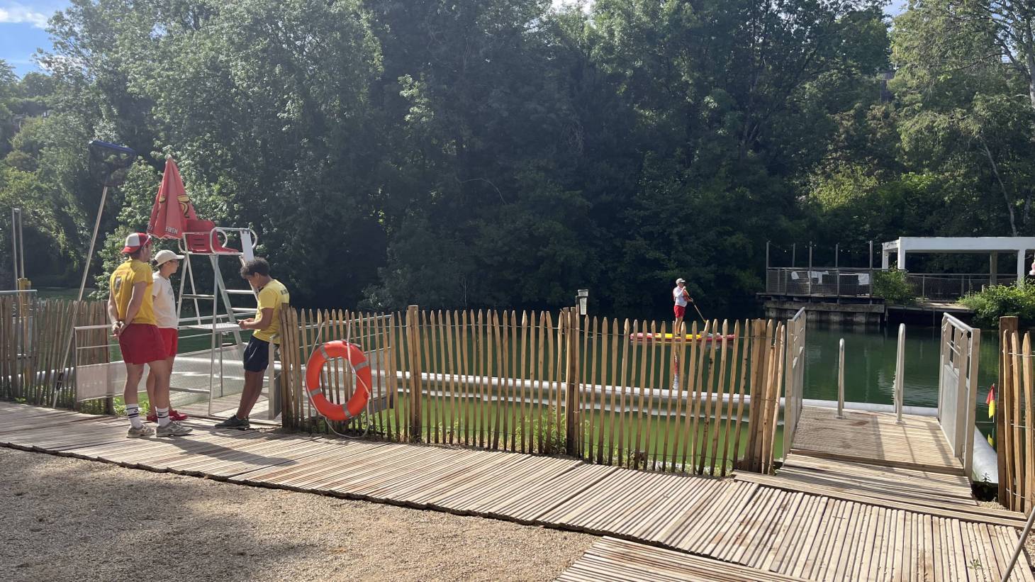 La baignade de Tison fermée à son tour
