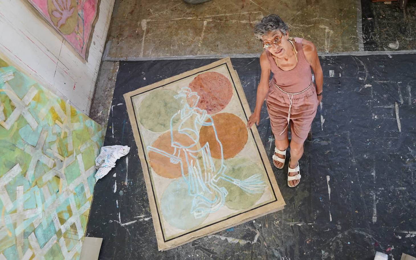 Monique Tello, peintre de son état