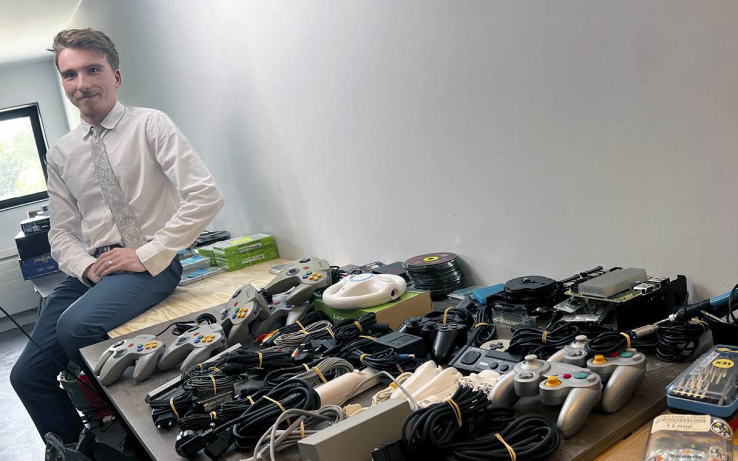 Masaru surfe sur la vague du rétrogaming
