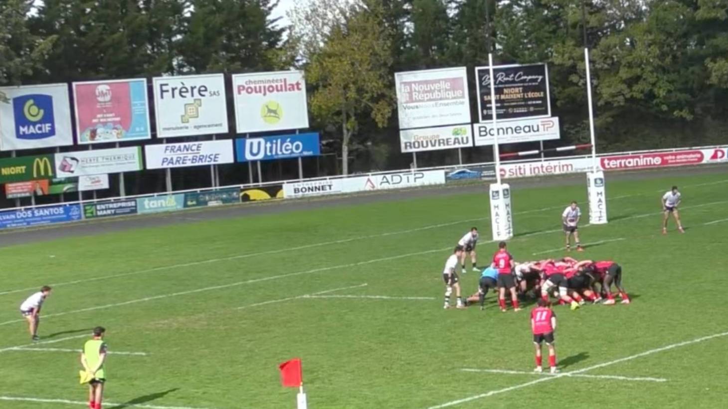 Rugby - Le Stade poitevin tombe de peu à Niort (24-22)