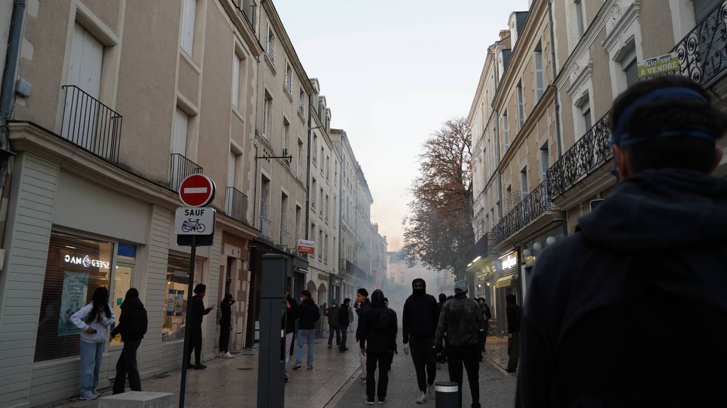 A Poitiers, une mobilisation de 3 600 personnes marquée par des incidents en fin de rassemblement