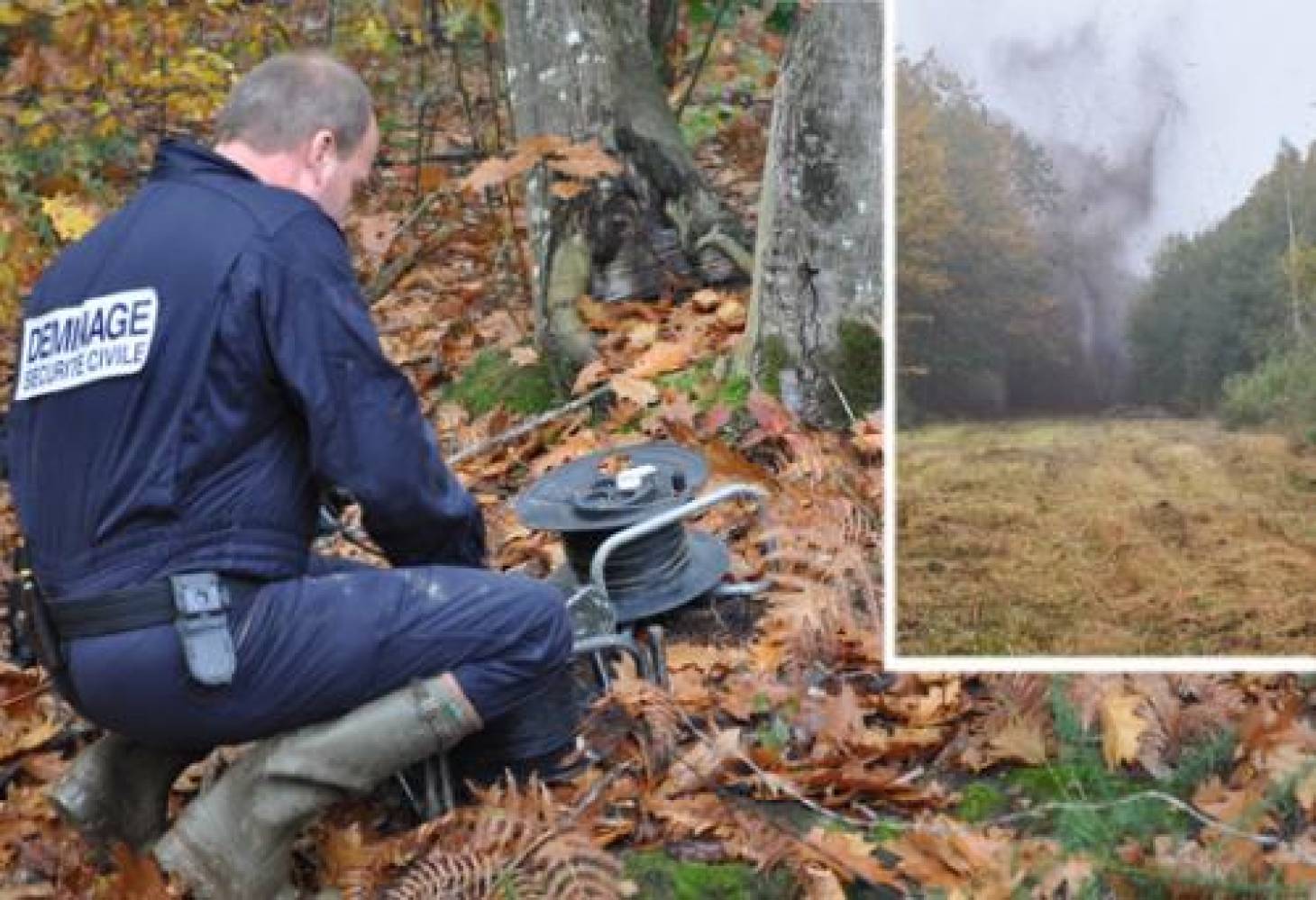 Une opération explosive