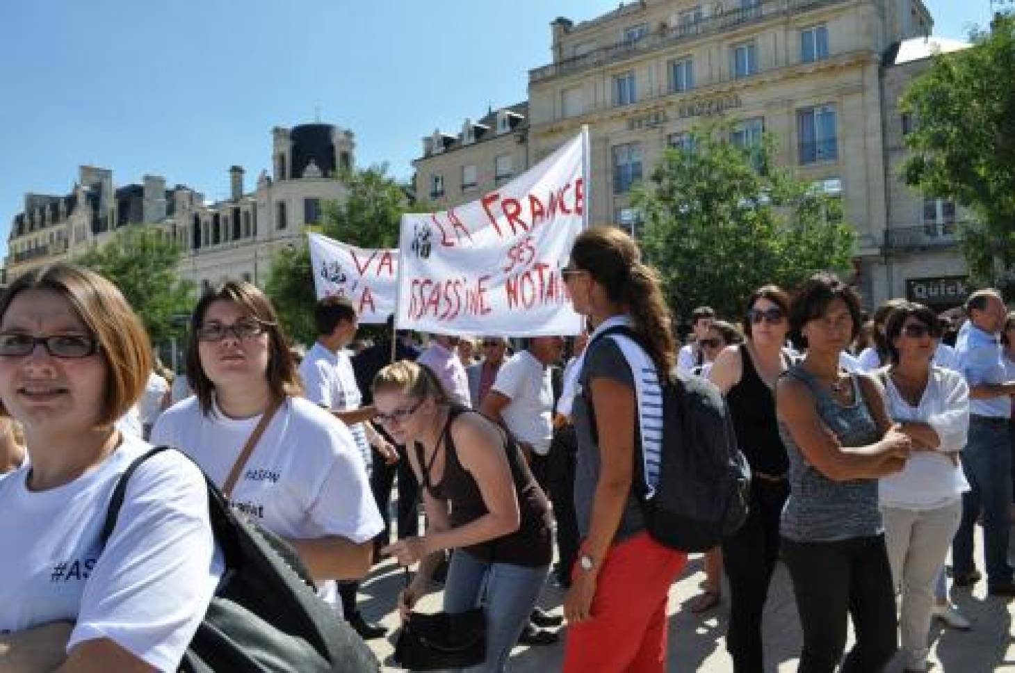 Les notaires en colère