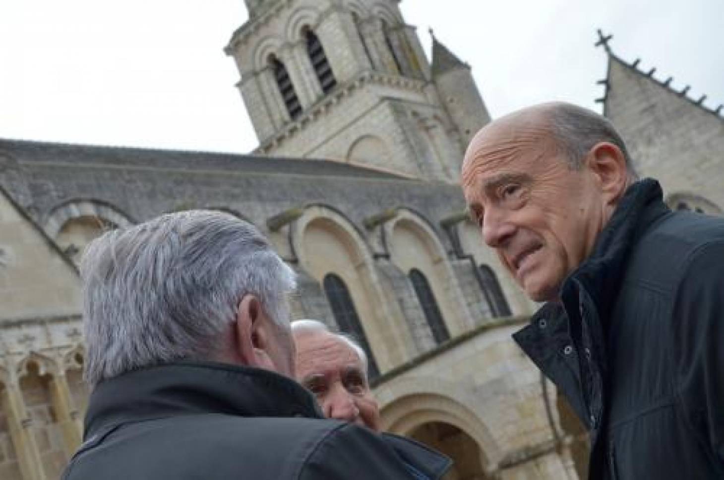 Juppé rencontre ses sympathisants à Poitiers