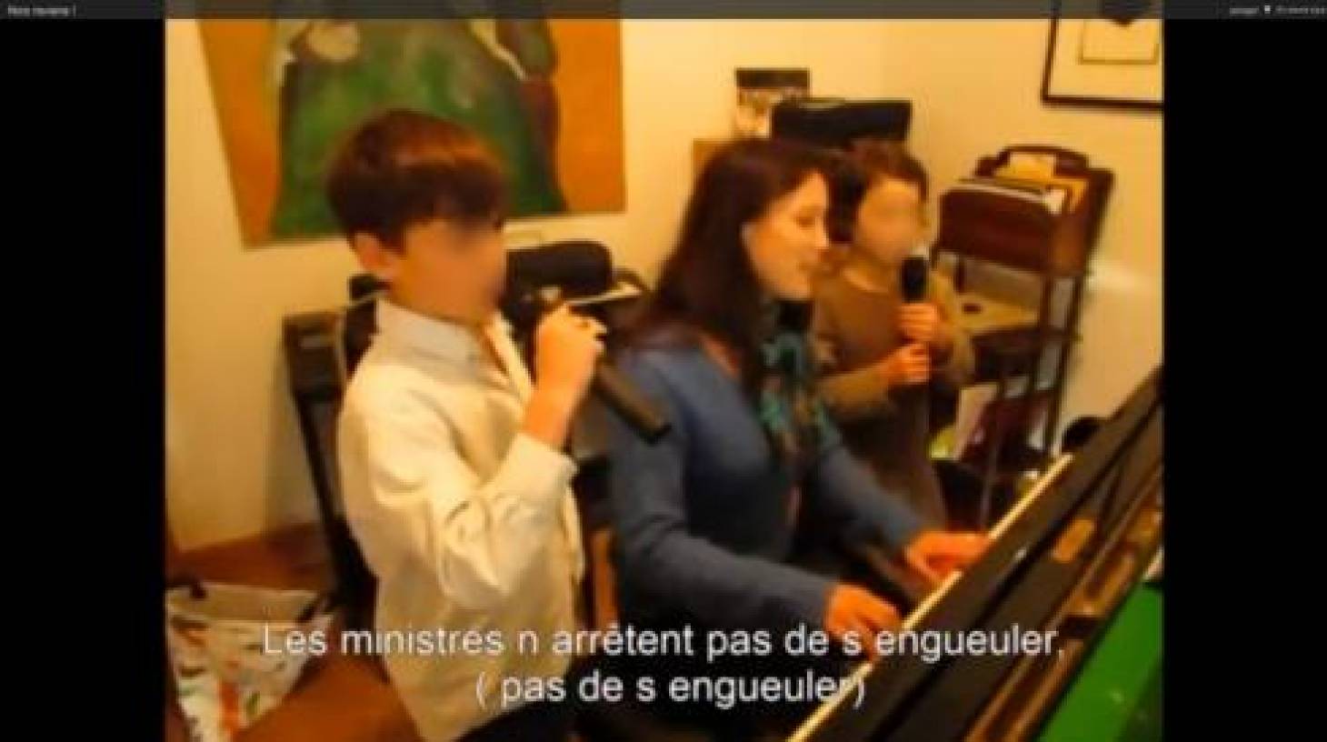 Une élue du conseil régional chante "Nico, reviens !"
