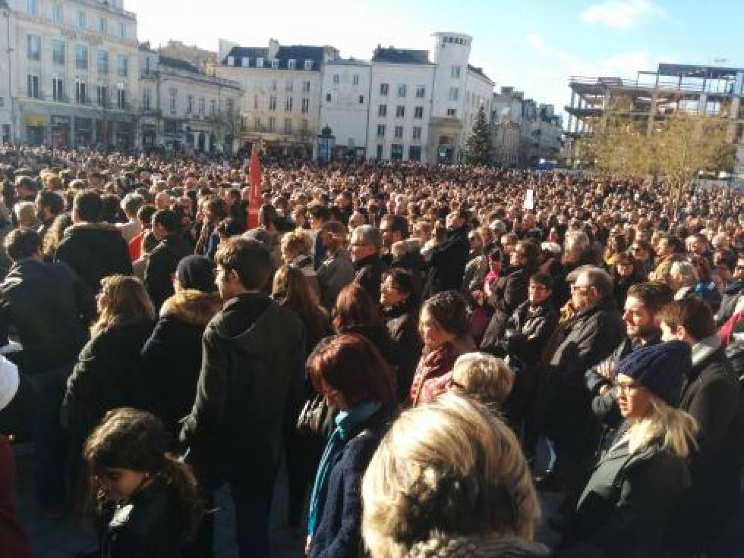 Forte mobilisation dans la Vienne pour soutenir Charlie