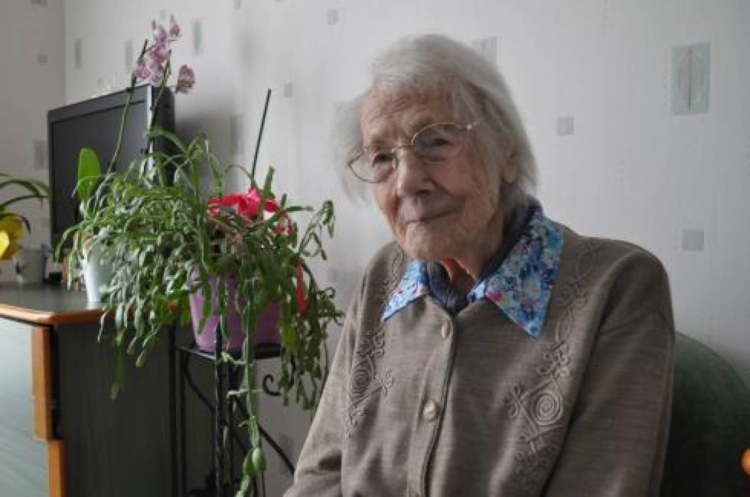 Yvonne Degenne, la centaine discrète