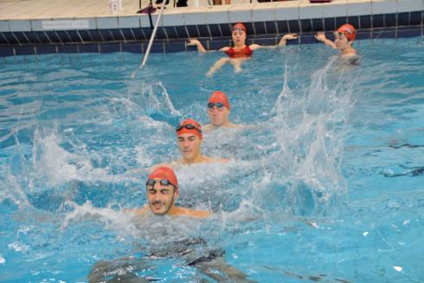 Des gars dans le grand bain 