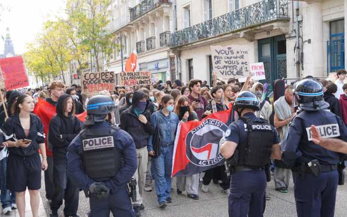 Les lycéens se font entendre à Poitiers