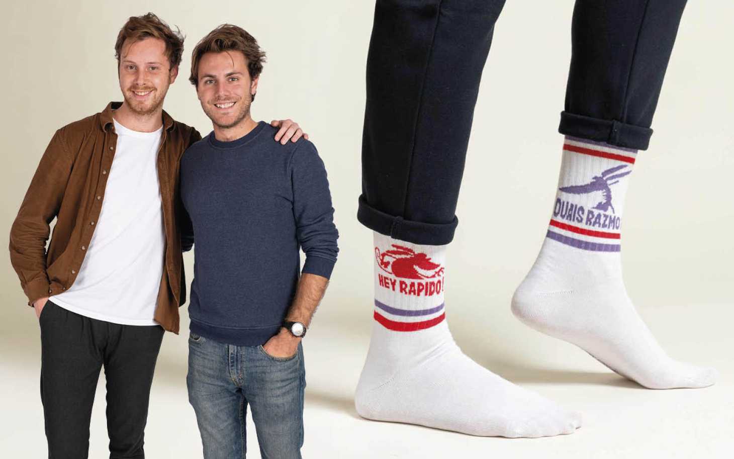 Label Chaussette prend son pied