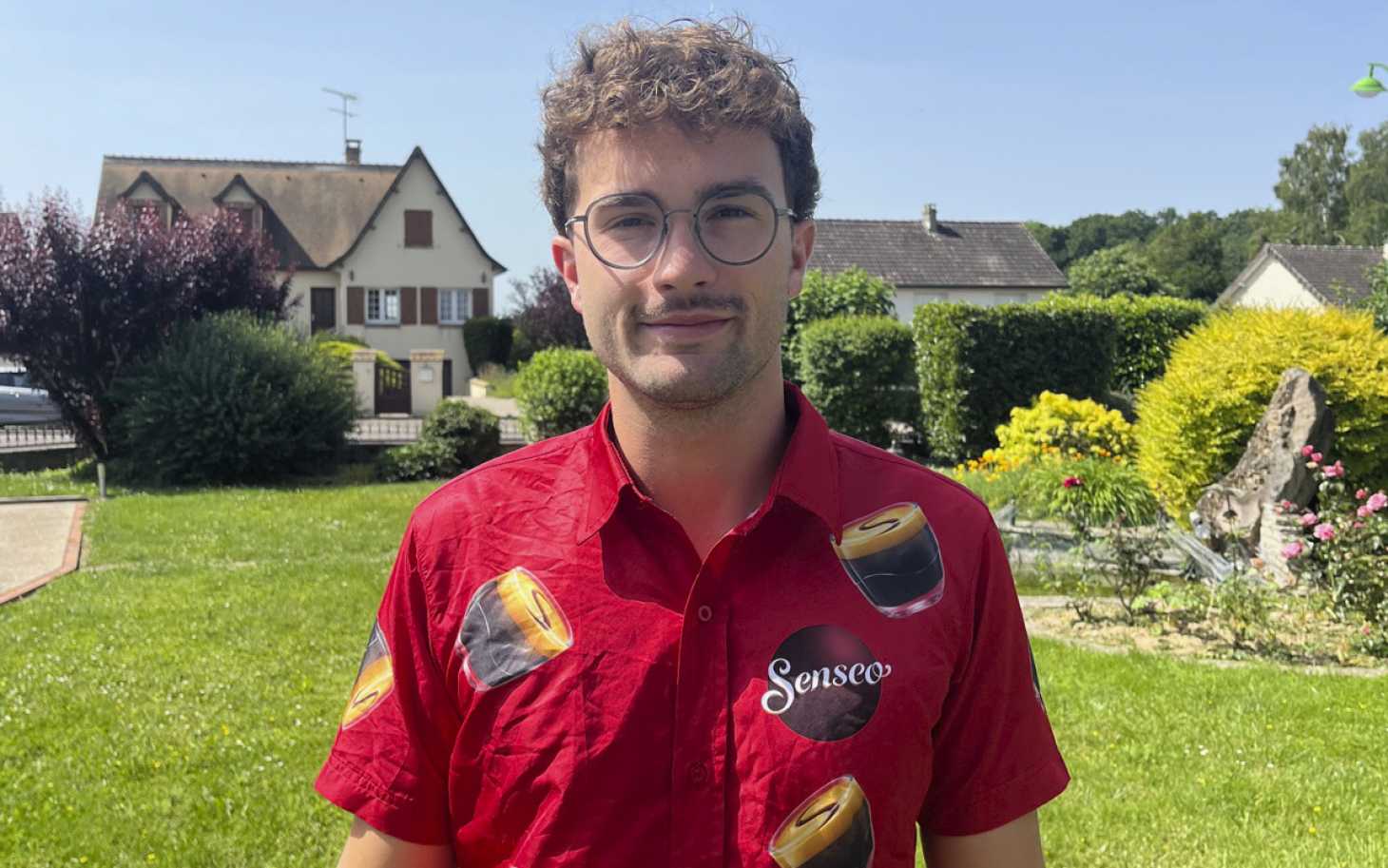 Eliot Francomme dans la roue du Tour de France
