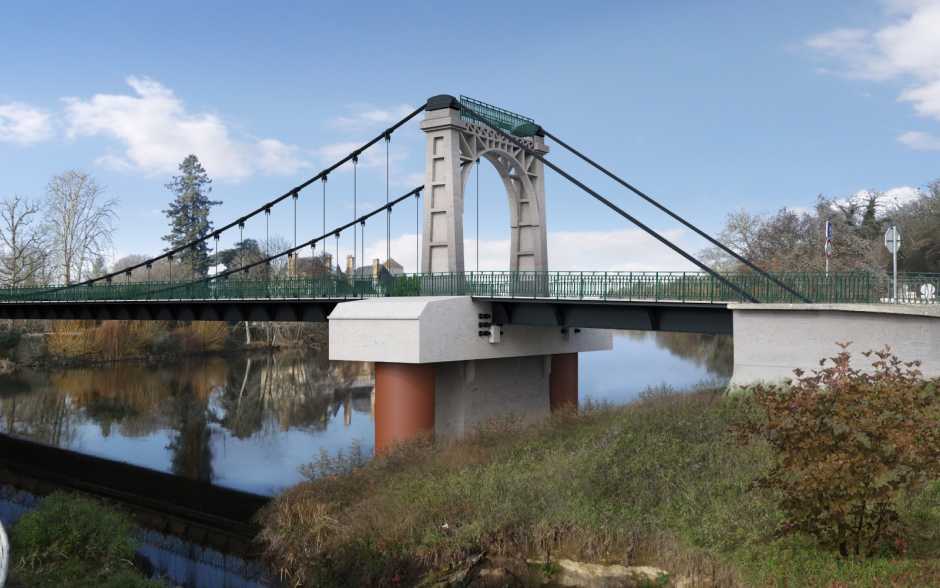 Le pont de Bonneuil-Matours rouvrira en décembre 2023