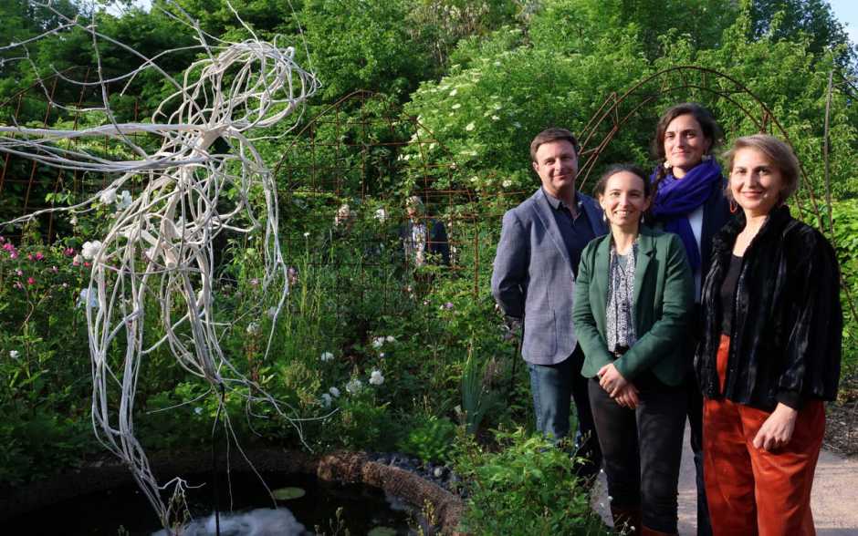 Une Poitevine expose au festival des Jardins de Chaumont