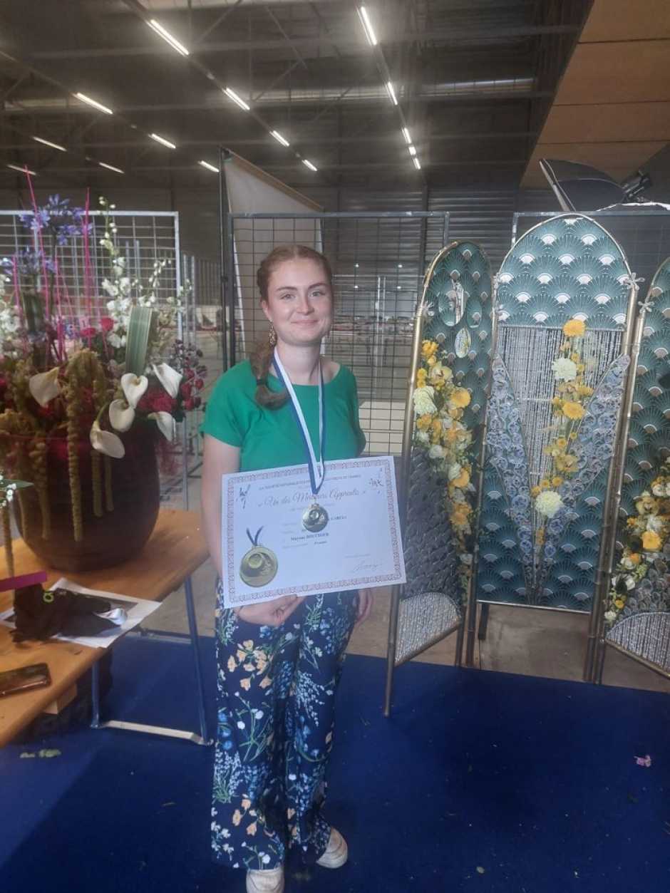 Artisanat - Mayane Bouchier et Romain Fevai remportent la médaille d'or au concours du meilleur apprenti de France