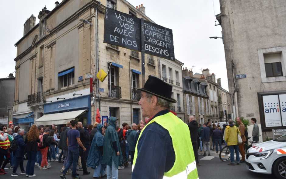 10 septembre : rassemblement pacifique à Poitiers
