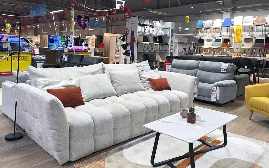 Quand le canapé fait salon