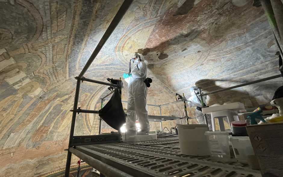 Notre-Dame-la-Grande  révèle ses couleurs