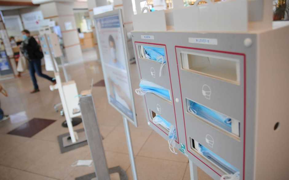 Le port du masque obligatoire au CHU