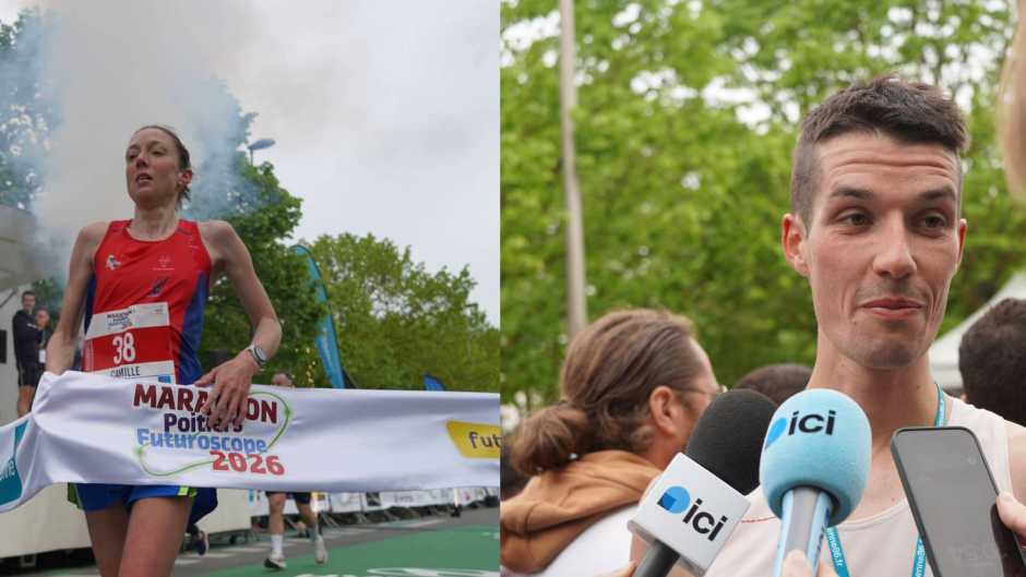 Marathon du Futuroscope : Guillaume Ruel et Camille Chaigneau vainqueur du marathon