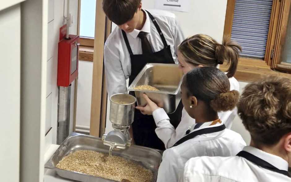 Première gorgée de bière à Kyoto
