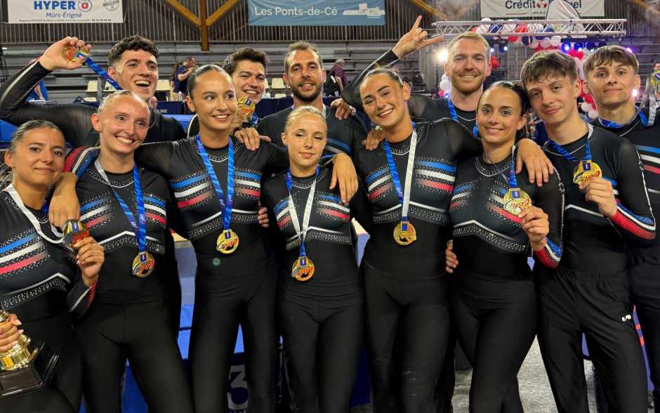 Le CEP Gym met le cap sur l’Europe