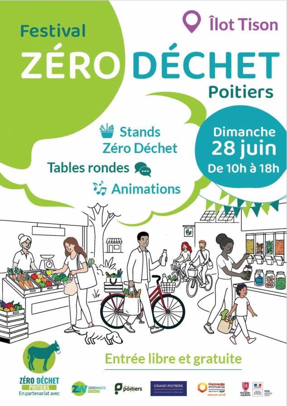 Poitiers - Le festival Zéro Déchet annulé
