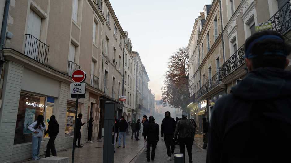 A Poitiers, une mobilisation de 3 600 personnes marquée par des incidents en fin de rassemblement