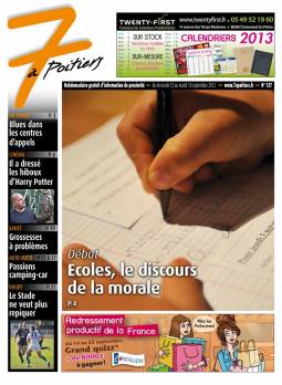 Édition du mercredi 12 septembre 2012