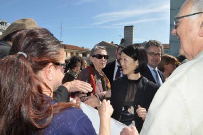 Fleur Pellerin salue la politique culturelle de Poitiers