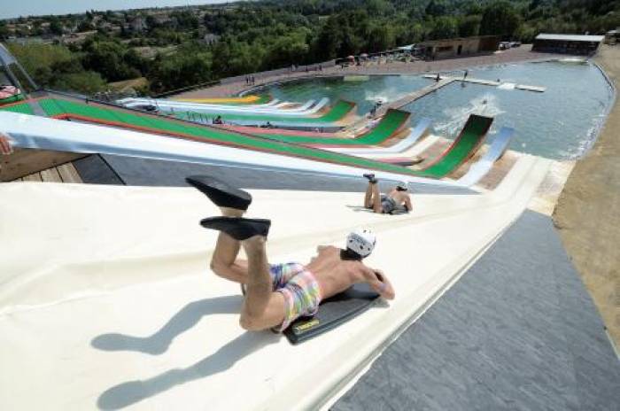 Water Jump, tête la première !