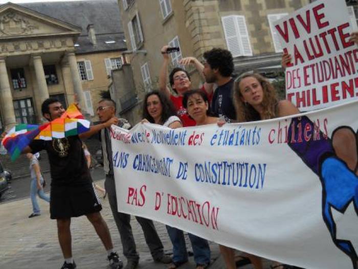 Soutien aux étudiants chiliens