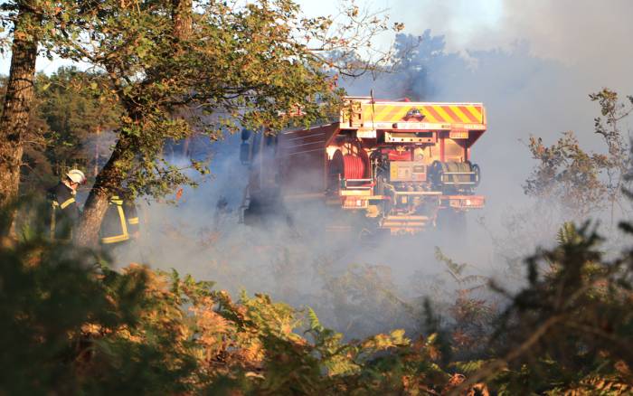 Sécheresse : risque important d'incendie ce week-end