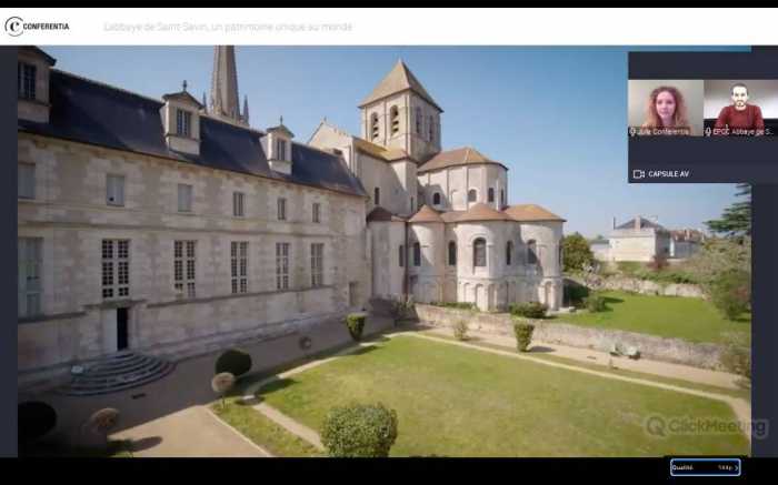 L’abbaye de Saint-Savin s’ouvre au digital