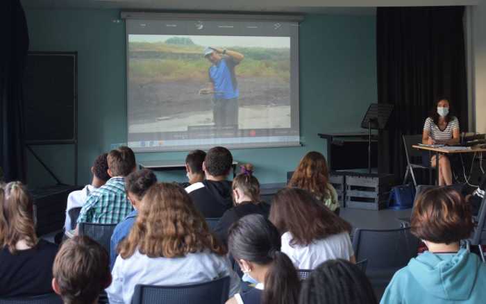 Un cours en direct… du Gabon !