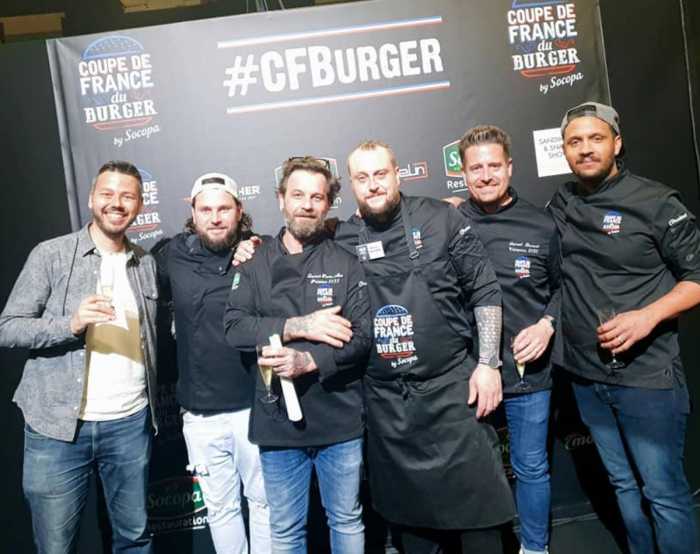 Coupe de France du Burger - Olivier Leclerc sur la 3e marche du podium Sud-Ouest