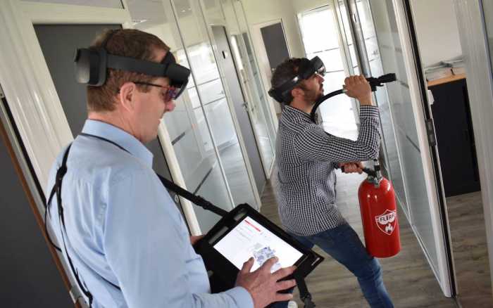 Formation réelle  contre feu virtuel