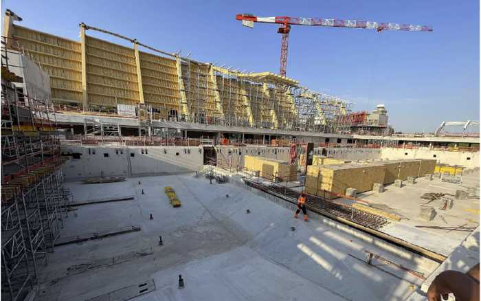 Le chantier olympique de Vinet