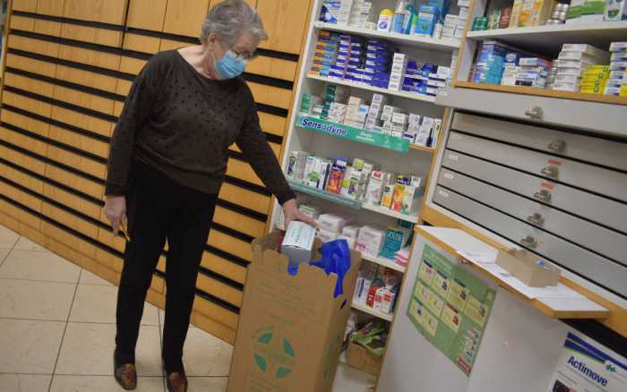 Les médicaments non utilisés bons à trier