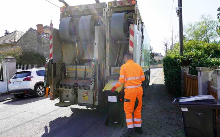 Les déchets à bacs comptés