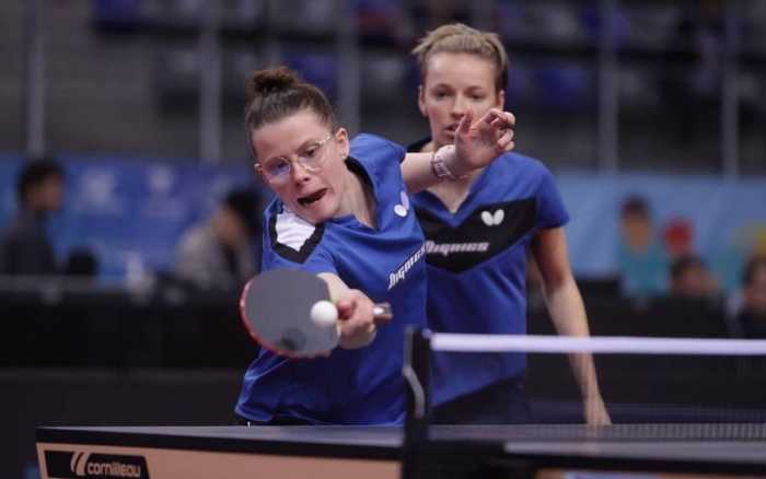 Tennis de table - Océane Guisnel, vice-championne de France du double féminin