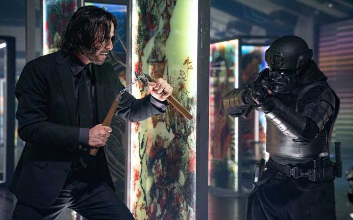 John Wick, baston puissance 4