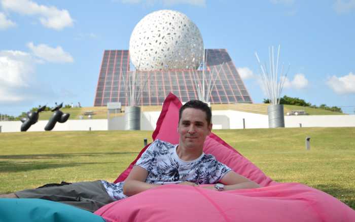 Le Futuroscope est son jardin